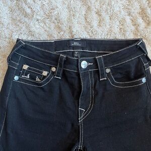 BECCA Women's High Rise Dark Jeans